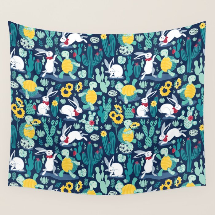 The tortoise and the hare Wall Tapestry Gallery Image 4