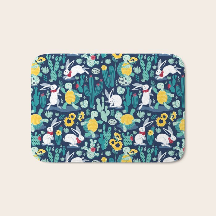 The tortoise and the hare Bath Mat Gallery Image 1