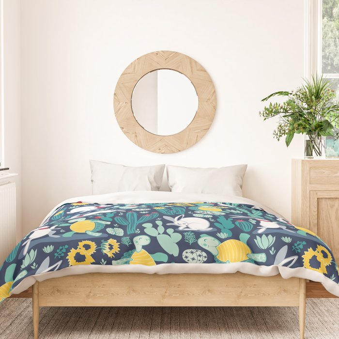 The tortoise and the hare Duvet Cover Gallery Image 3