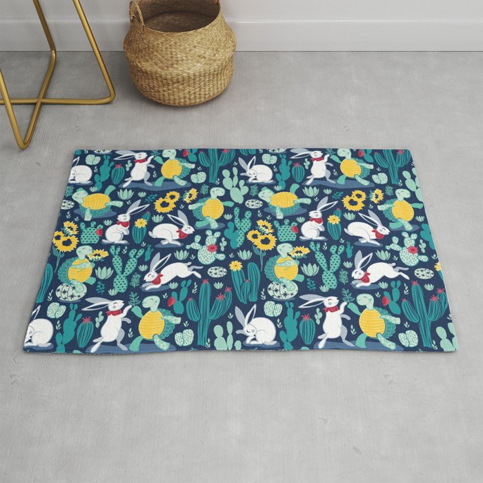 The tortoise and the hare Rug Gallery Image 1