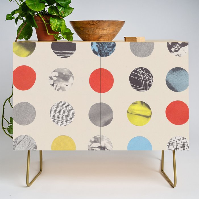 Paper Pattern / Circles Credenza Gallery Image 1