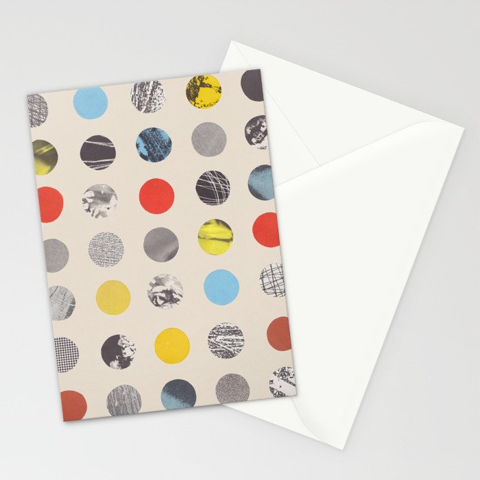 Paper Pattern / Circles Stationery Card Gallery Image 2