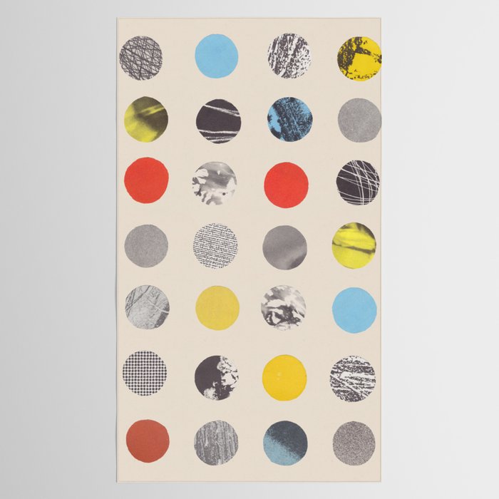 Paper Pattern / Circles Tablecloth Gallery Image 2
