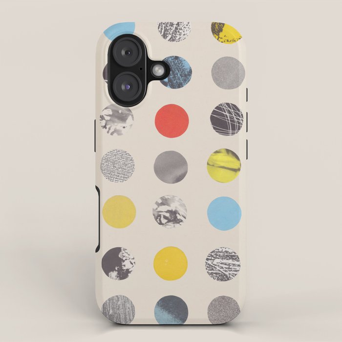 Paper Pattern / Circles iPhone Case Gallery Image 1