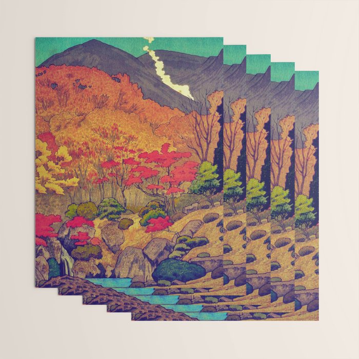 Autumn Baths in Kaanaii Wrapping Paper Gallery Image 3