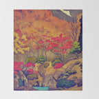 Autumn Baths in Kaanaii Throw Blanket Gallery Image 2