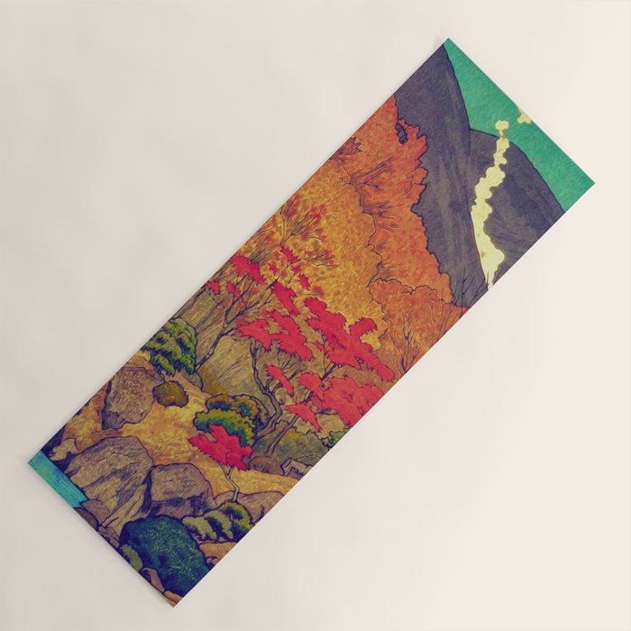 Autumn Baths in Kaanaii Yoga Mat Gallery Image 1