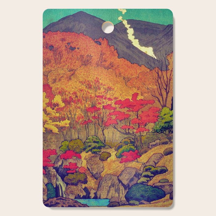Autumn Baths in Kaanaii Cutting Board Gallery Image 1