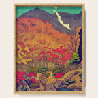 Autumn Baths in Kaanaii Serving Tray Gallery Image 1