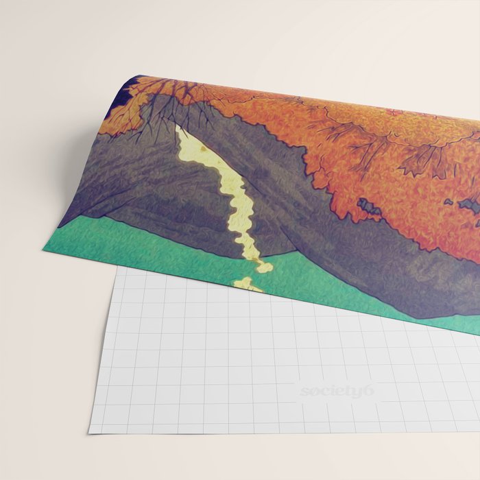 Autumn Baths in Kaanaii Wrapping Paper Gallery Image 2