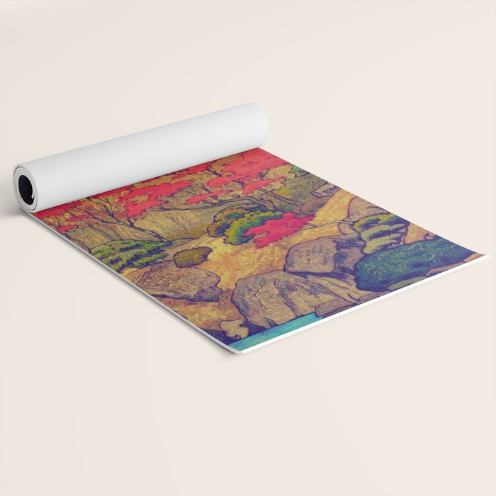 Autumn Baths in Kaanaii Yoga Mat Gallery Image 2