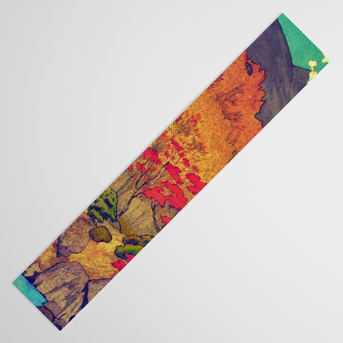 Autumn Baths in Kaanaii Table Runner Gallery Image 3