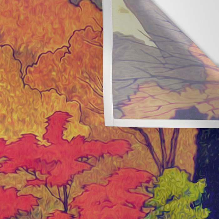 Autumn Baths in Kaanaii Wall Tapestry Gallery Image 3