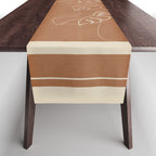 Minimal Window With Potted Plants 5 Table Runner Gallery Image 1