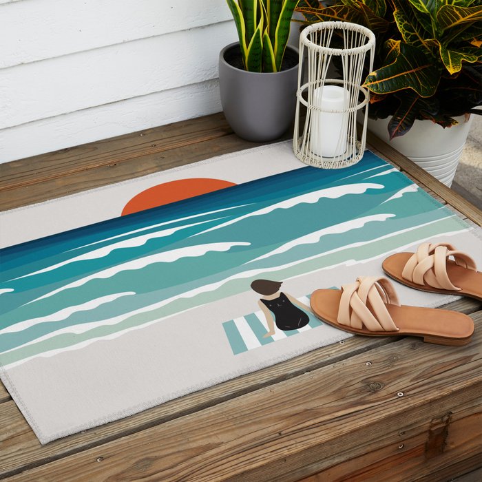 Cat Landscape 62 Outdoor Rug Gallery Image 2