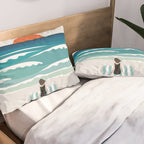 Cat Landscape 62 Pillow Sham Gallery Image 2
