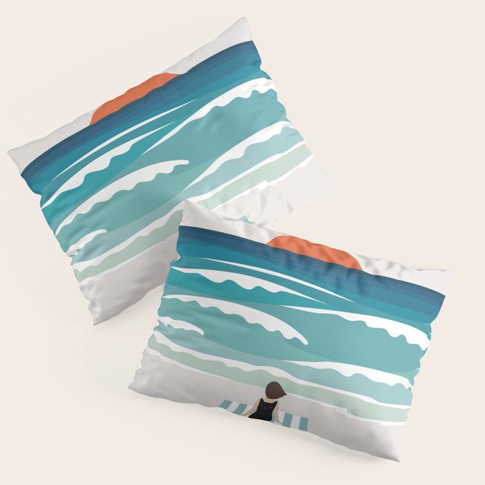 Cat Landscape 62 Pillow Sham Gallery Image 1