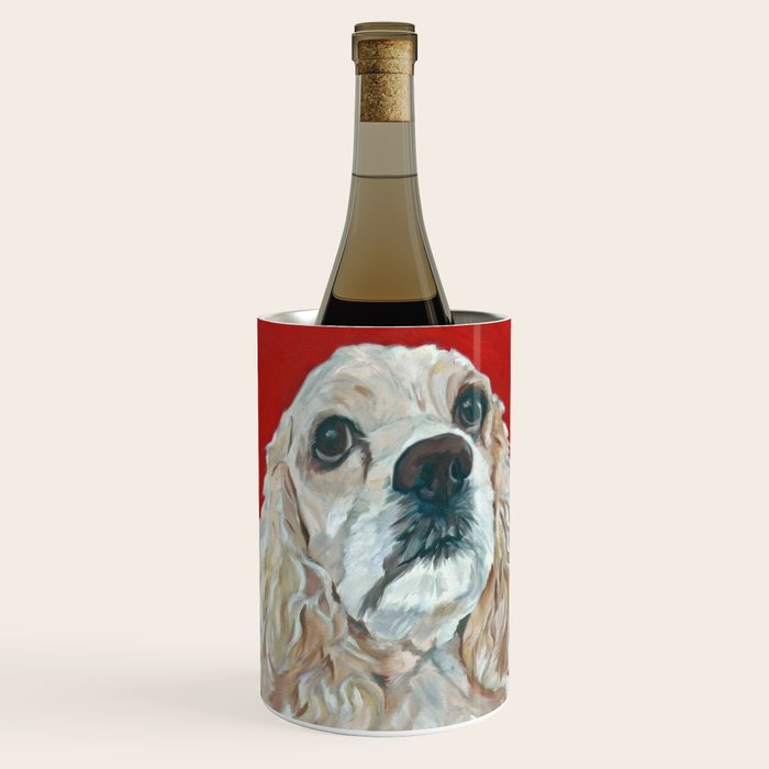 Cocker Spaniel Dog Painting Wine Chiller Gallery Image 1