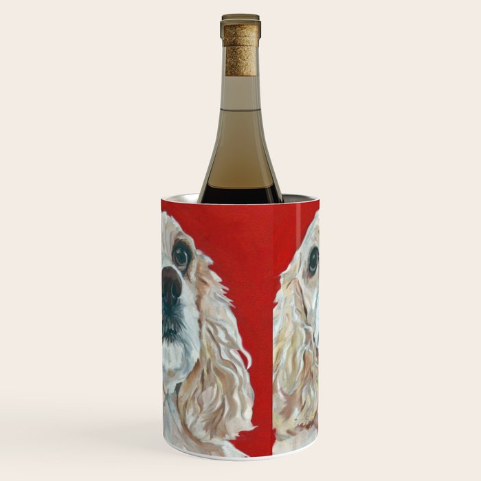 Cocker Spaniel Dog Painting Wine Chiller Gallery Image 3