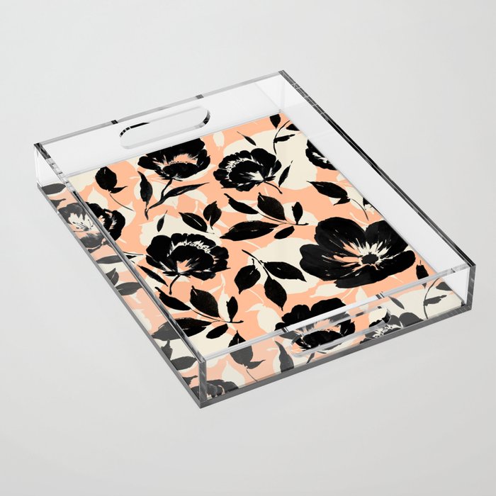 Garden Flower Forms PB Acrylic Tray Gallery Image 1