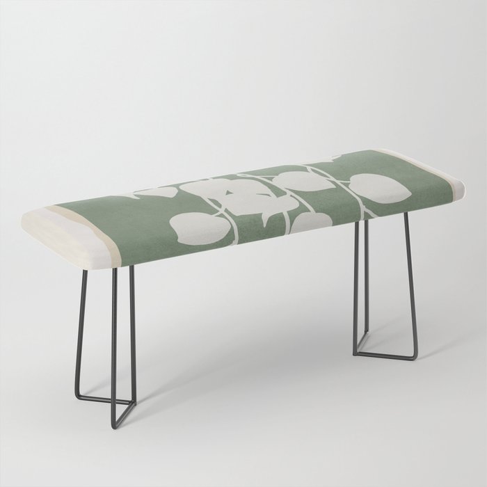 Minimal Abstract Leaves 16 Bench Gallery Image 1