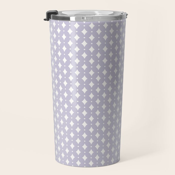 Vintage Stars II Lilac Travel Mug Gallery Image 3