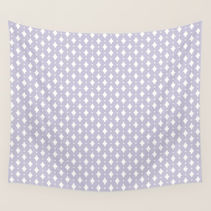 Vintage Stars II Lilac Wall Tapestry Gallery Image 4