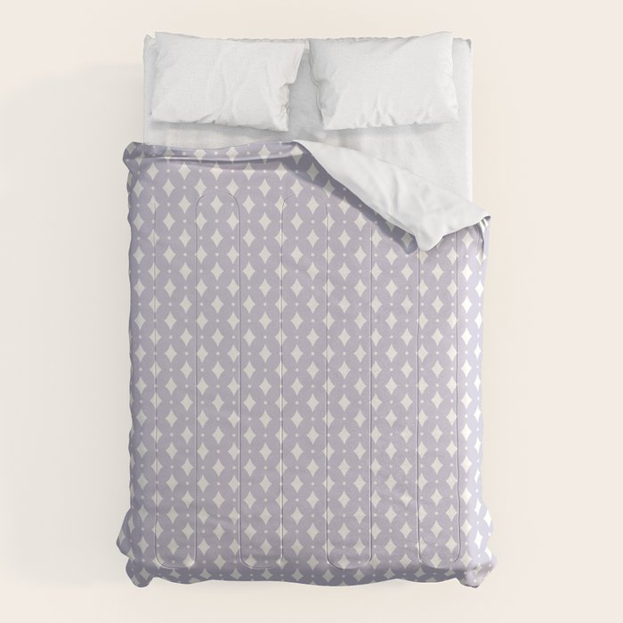 Vintage Stars II Lilac Comforter Gallery Image 6
