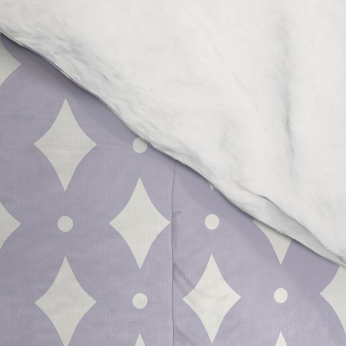 Vintage Stars II Lilac Comforter Gallery Image 4