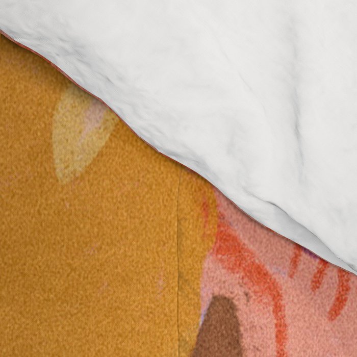 Orange flowers Comforter Gallery Image 4