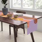 Orange flowers Table Runner Gallery Image 2