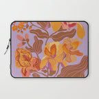 Orange flowers Laptop Sleeve Gallery Image 1