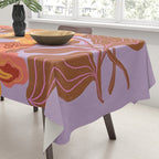Orange flowers Tablecloth Gallery Image 3