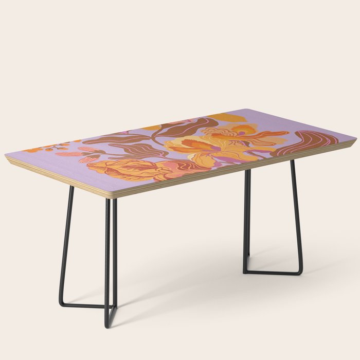 Orange flowers Coffee Table Gallery Image 1
