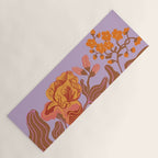 Orange flowers Yoga Mat Gallery Image 1