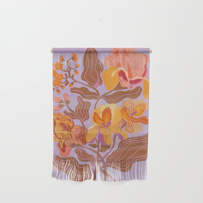 Orange flowers Wall Hanging Gallery Image 1