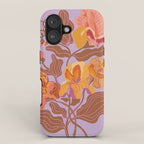 Orange flowers iPhone Case Gallery Image 1