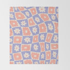 Floral thirteen Throw Blanket Gallery Image 2