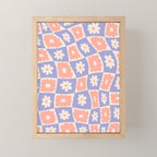 Floral thirteen Mini Art Print Gallery Image 1