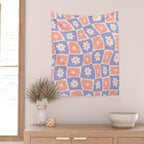 Floral thirteen Wall Tapestry Gallery Image 2