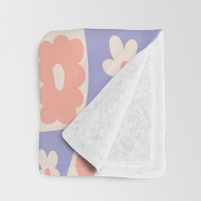 Floral thirteen Throw Blanket Gallery Image 3