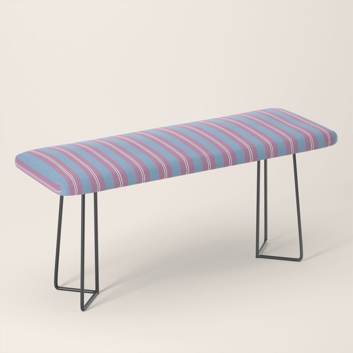 Bubblegum Stripes Bench Gallery Image 1