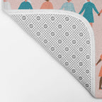 Women empower women feminist illustration collection. International womens day 8 of march graphic Bath Mat Gallery Image 2