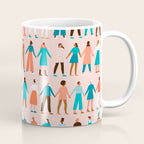 Women empower women feminist illustration collection. International womens day 8 of march graphic Coffee Mug Gallery Image 1