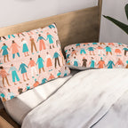 Women empower women feminist illustration collection. International womens day 8 of march graphic Pillow Sham Gallery Image 2
