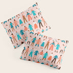 Women empower women feminist illustration collection. International womens day 8 of march graphic Pillow Sham Gallery Image 3