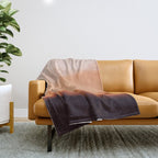 Terracotta Mountains Throw Blanket Gallery Image 1