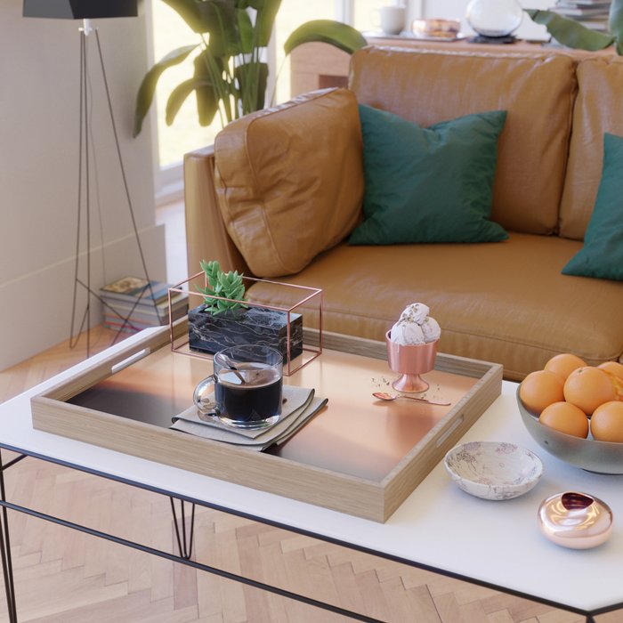 Terracotta Mountains Serving Tray Gallery Image 2