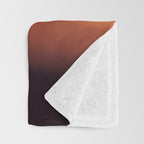 Terracotta Mountains Throw Blanket Gallery Image 3