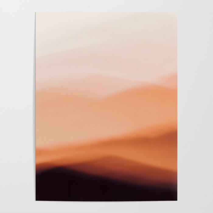 Terracotta Mountains Poster Gallery Image 4